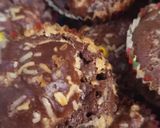 Raffaello muffin kandírozott gyümölcsökkel (elronthatatlan) recept fázis 7 fotója