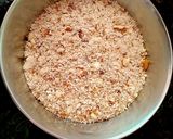 A picture of step 3 of Eggless fruity whole wheat plum pudding.