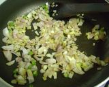A picture of step 3 of Aloo Methi.