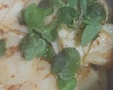 A picture of step 7 of Mint potatoes.
