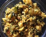 A picture of step 4 of Mixed Veg Leafy Dal Curry.