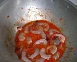Foto langkah ke 2 dari resep Udang Saos Merah.