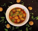 A picture of step 4 of Small Potato Curry (Bateti nu rasa valu shak).