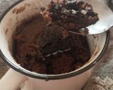 Foto del paso 6 de la receta: Bizcochuelo en taza de Oreo vegano