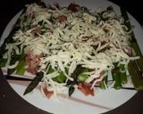 Foto del paso 3 de la receta: Espárragos verdes con jamón+queso+huevo