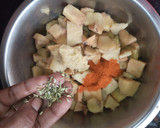 சேனைக்கிழங்கு வறுவல்(Senaikilanku varuval recipe in tamil) ரெசிபி ஸ்டேப் 3 புகைப்படம்