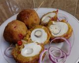 A picture of step 12 of Potatoes egg kebab.