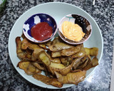 Foto del paso 5 de la receta: Pieles de patatas al horno 🍃