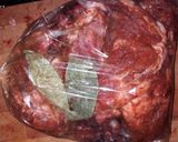 A picture of step 2 of Steamed meat.