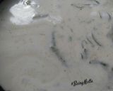 A picture of step 5 of Coconut Kadhi Idli.