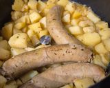 Une image de l'étape 5 de Pommes de terre fondantes et saucisses de Toulouse au Cookeo infinity 😀.