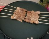 Foto langkah ke 6 dari resep Sate Ayam Bumbu Kacang.