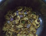 A picture of step 2 of Chana jor.