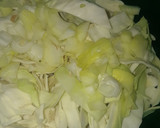 A picture of step 1 of Unstuffed Cabbage Roll Soup.