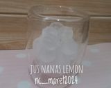 Foto langkah ke 3 dari resep Jus Nanas Lemon.