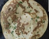 A picture of step 5 of Hara dhania tawa naan.
