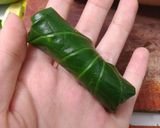 Hình bước làm 4 của món Bò lá lốt