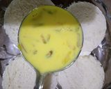 A picture of step 8 of Bread Rasmalai.