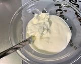 Une image de l'étape 2 de Sauce au yaourt, menthe, citron et ail.