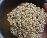 A picture of step 2 of Corn Dosa.