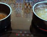 A picture of step 2 of Pasta pomodorini acciughe e mozzarelline.