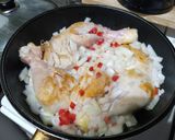 Foto del paso 3 de la receta: Pollo arvejado con arroz