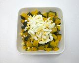 A picture of step 3 of Pumpkin Egg Salad ♥ Easy Pumpkin 3.