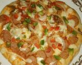 Foto langkah ke 4 dari resep Pizza teflon.