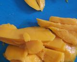 A picture of step 8 of Mango Phirni.