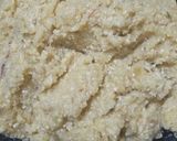 A picture of step 4 of Apple Mawa Burfi.
