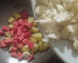 A picture of step 3 of Vegetable Coconut Curry.