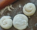 A picture of step 2 of Mirchi Ring Paratha.