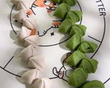 A picture of step 4 of Pea-Shaped Steamed Buns(豆荚馒头）.