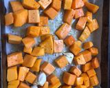 A picture of step 2 of Roasted Butternut Soup.