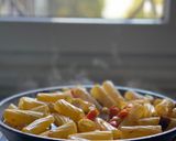 Foto del paso 6 de la receta: Pasta al vuelo!