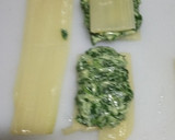 Foto del paso 2 de la receta: Pencas de acelgas rellenas y con salsa de pimiento verde