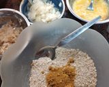 Foto del paso 1 de la receta: Lingotes de pera y avena (budín)