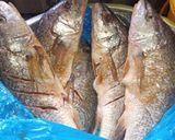A picture of step 1 of Oven grilled croaker fish.