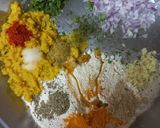 A picture of step 1 of Leftover dal paratha.