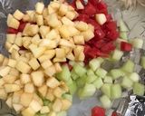 Foto langkah ke 4 dari resep Es Buah Warna Warni.