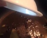 A picture of step 1 of Prawns Biryani.
