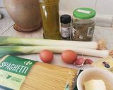 Foto del paso 1 de la receta: Espagueti de puerros