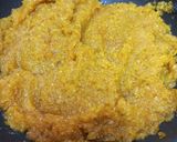 A picture of step 4 of Pumpkin ladoo.