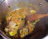 Foto del paso 14 de la receta: Codillo de cordero con baharati, kabsa y champiñones