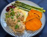 A picture of step 12 of Swedish Meatballs (köttbullar).