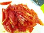 Thịt băm sốt cà chua rong biển cà rốt bước làm 2 hình
