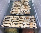 عکس مرحله 1 از دستور فریز کردن قارچ 🍄