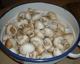 Rántott gomba sütőben sütve recept fázis 2 fotója