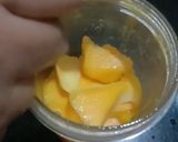 A picture of step 1 of Mango Matka Kulfi.