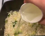 A picture of step 3 of Creamy Zucchini Risotto.